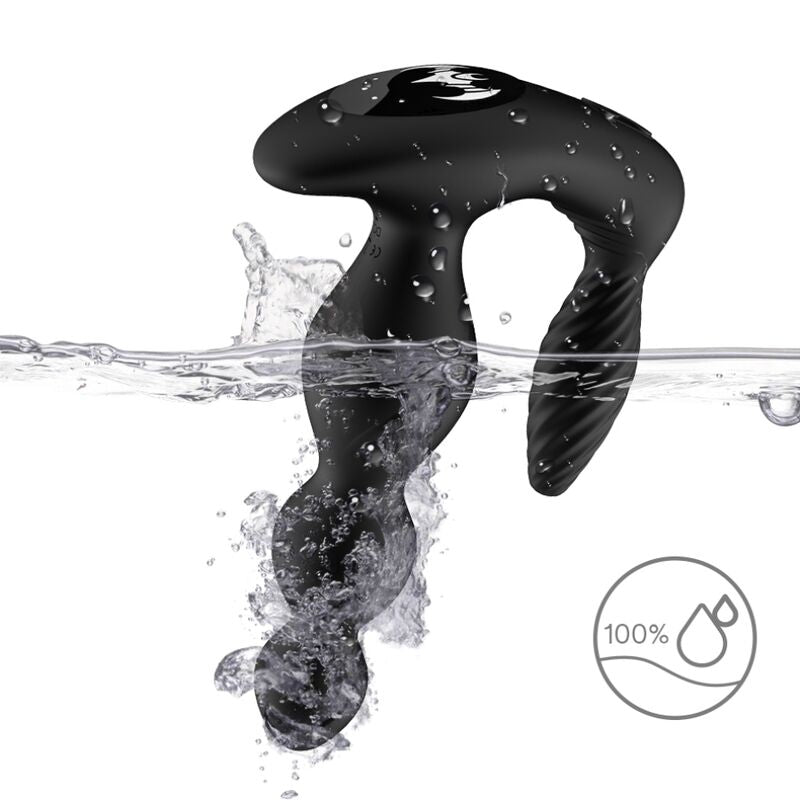 Armony Manfun Vibrator & Stimulator Anal Plug Fernbedienung Schwarz