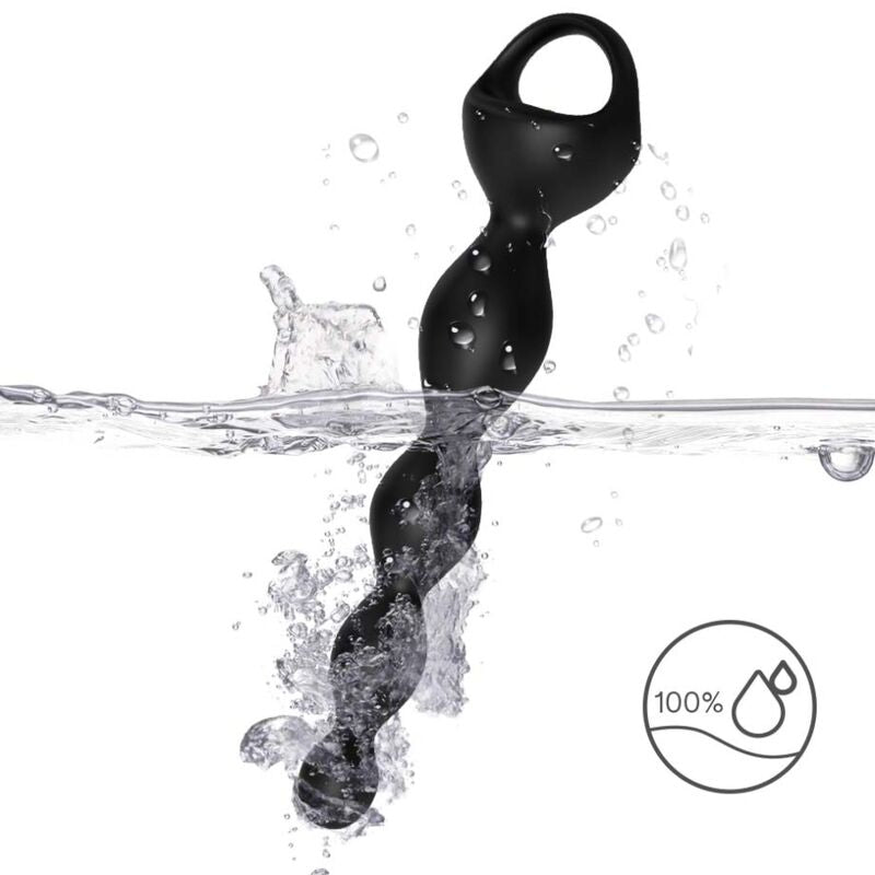 Armony Vibrator Finger Anal Plug Schwarz