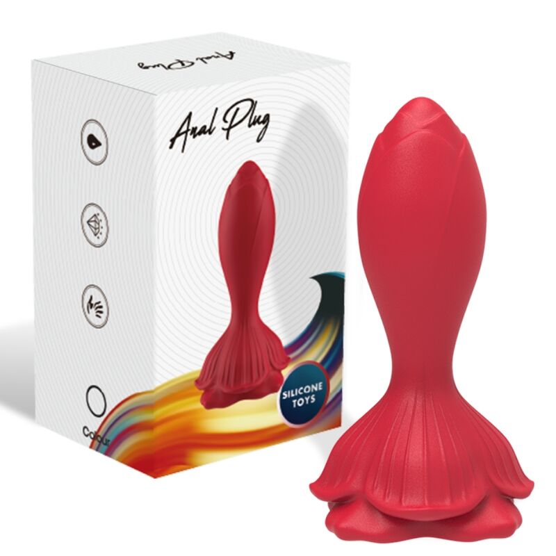 Armony Rosa Vibrator & Analplug Kleine Fernbedienung Rot