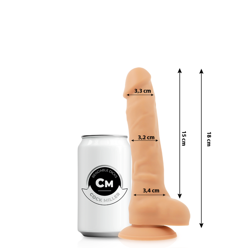 Cock Dildo Realistisches Silikon Dichte Artikulierbares Fleisch
