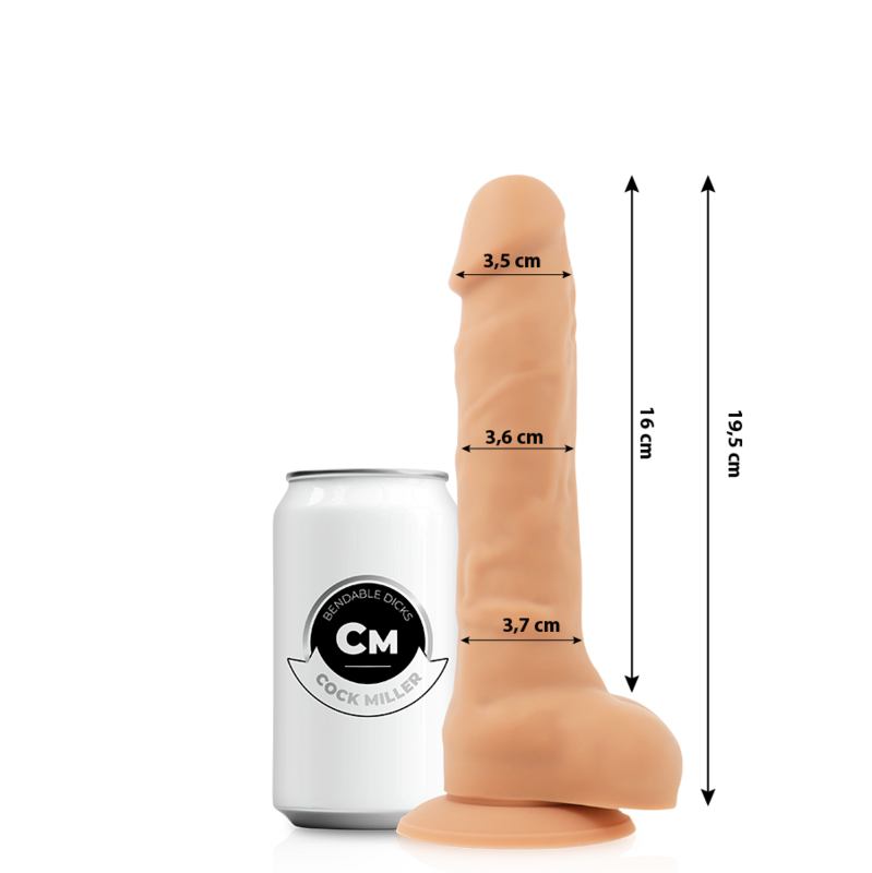 Cock Dildo Realistisches Silikon Dichte Artikulierbares Fleisch