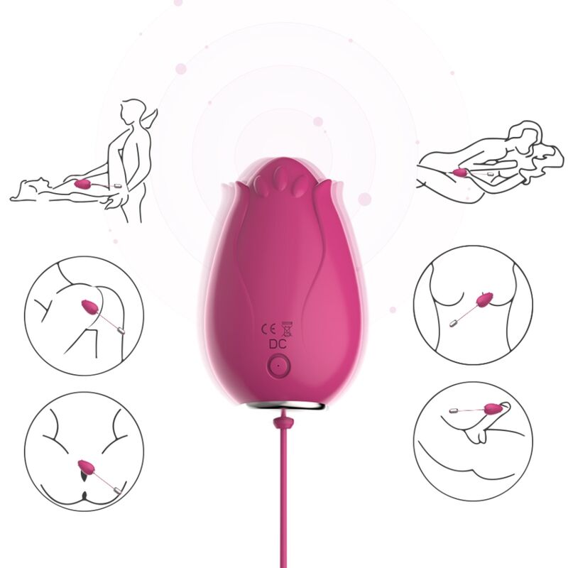 Armony Mandala Eivibrator G-SPOT Fernbedienung Fuchsia