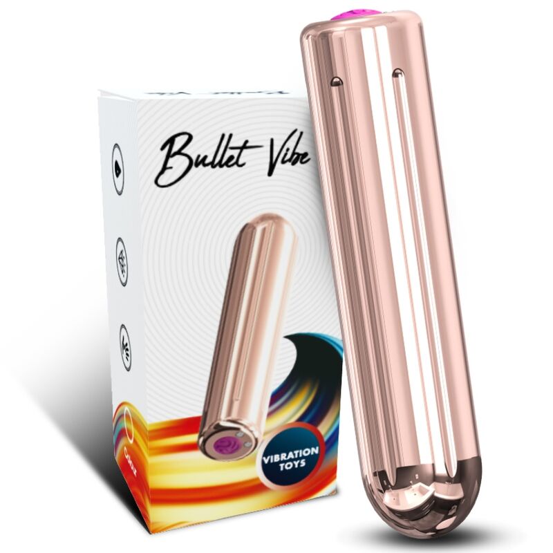 Armony – Gespannungskopf-Vibrator-Kugel Golden 2 cm x 8.8 cm