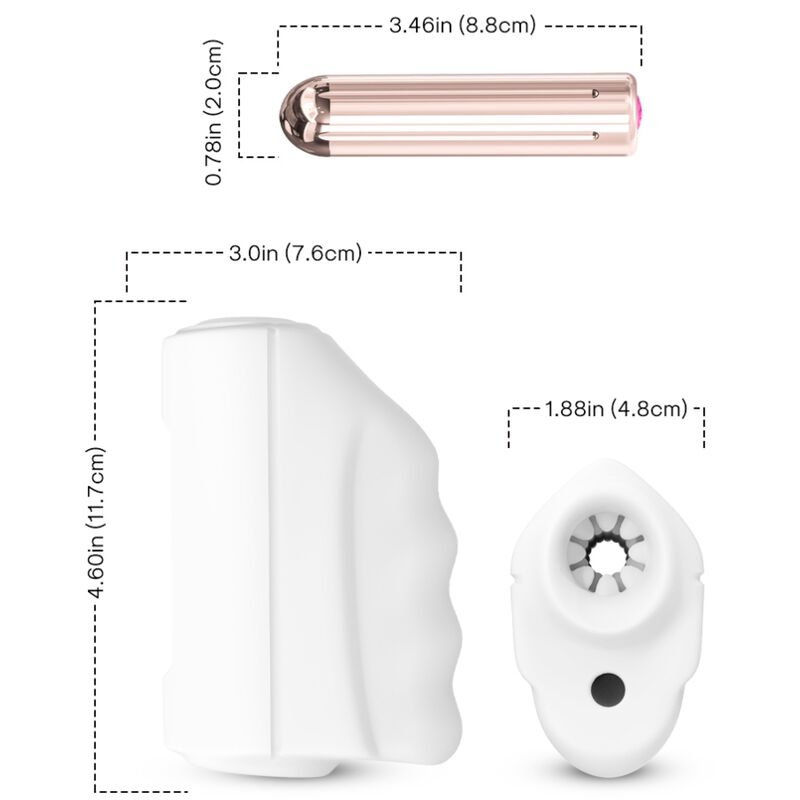Armony – Master Masturbator & Vibrator Weiss