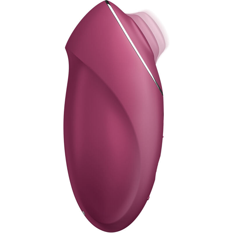 Satisfyer – Tap & Climax 1 Auflegvibrator Rot