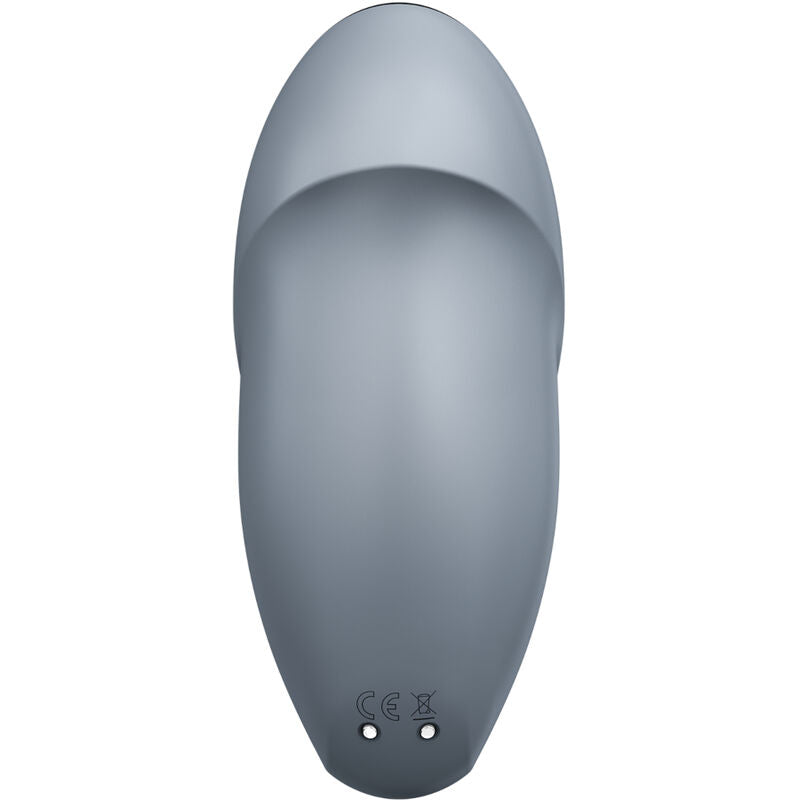 Satisfyer – Tap & Climax 1 Auflegvibrator Grau