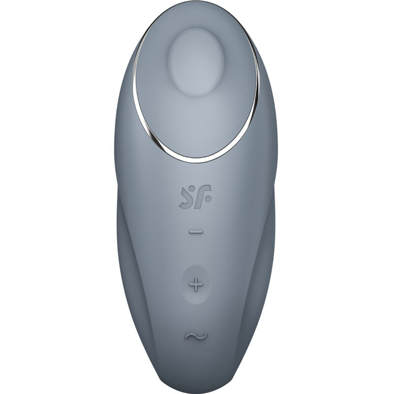 Satisfyer – Tap & Climax 1 Auflegvibrator Grau