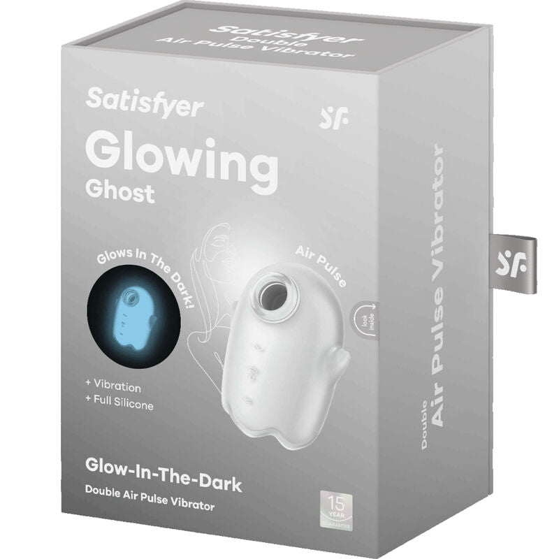 Satisfyer – Glowing Ghost Air Pulse & Vibrator Weiss