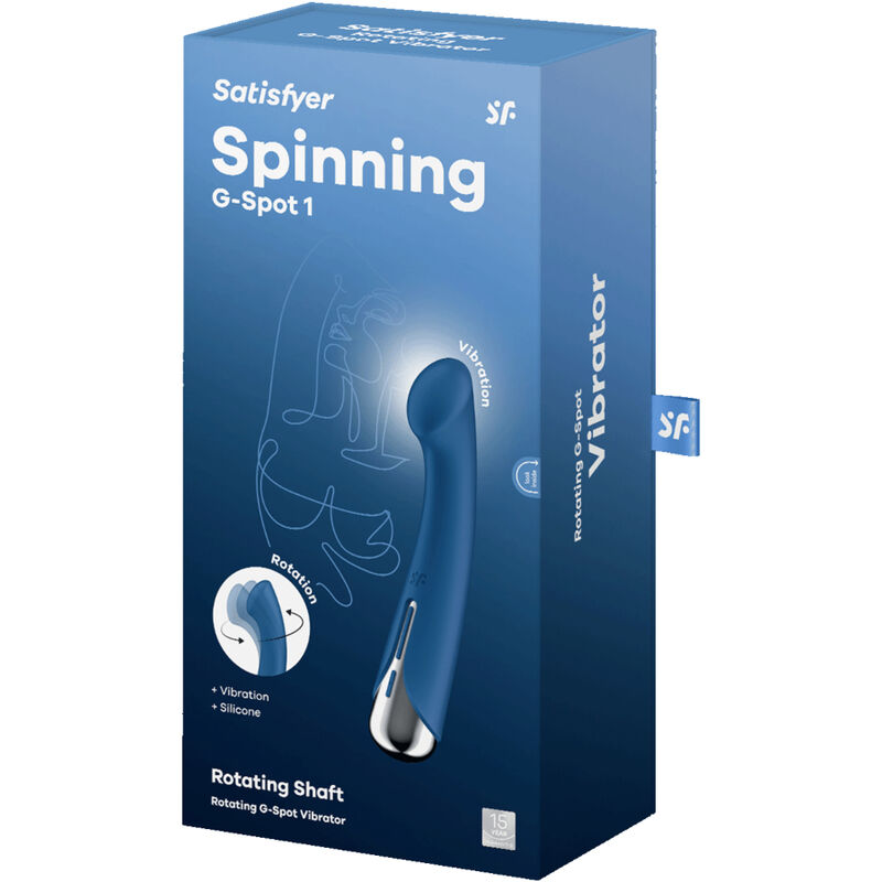 Satisfyer – Spinning G-Sport 1 Rotator Vibrator Blau