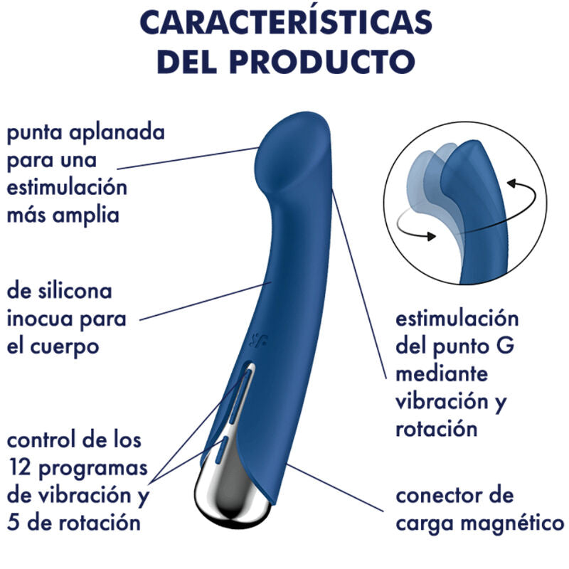 Satisfyer – Spinning G-Sport 1 Rotator Vibrator Blau