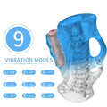 Armony – Masturbator Finger & Vibrator Blauer Gradient