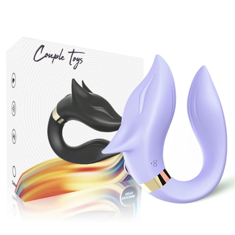 Armony – Fox Vibrator für Paare, Fernbedienung, Lila