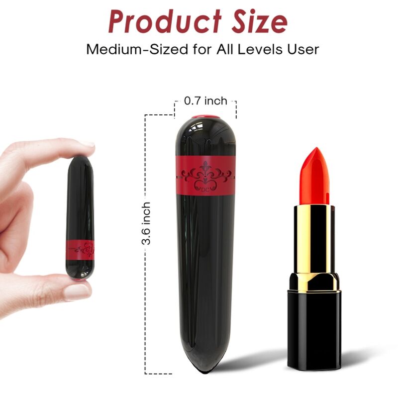 Armony – Rocket Vibrator Bullet Fernbedienung Schwarz