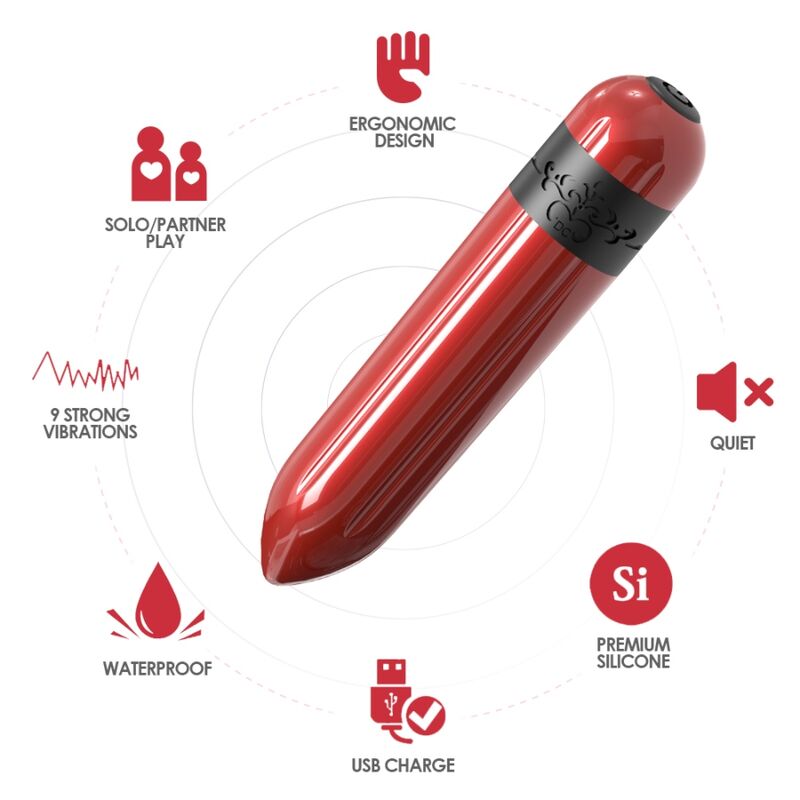 Armony – Raketenvibrator Bullet Fernbedienung Fuchsia