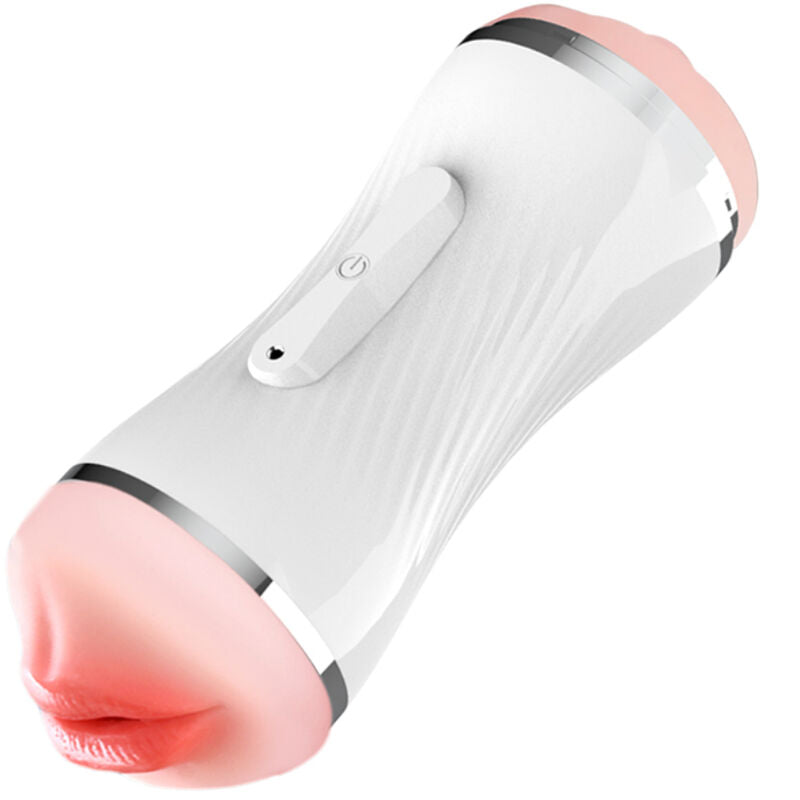 Armony – Doppelter Vagina- und Mundvibrator Masturbator Weiss