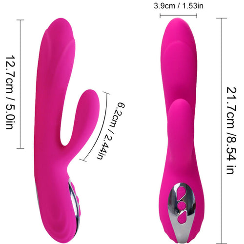 Armony – Flexibler Vibrator & Stimulator mit Fuchsia-Wrmeeffekt