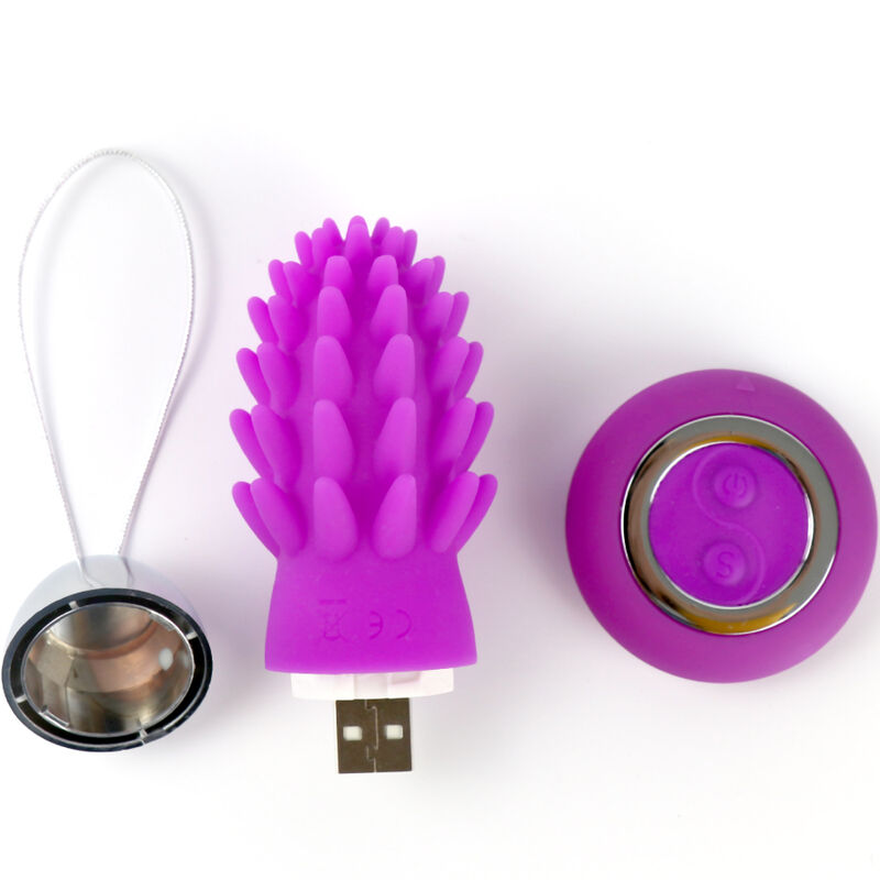 Armony – Octopus Cactus Vibrierendes Ei Violet Fernbedienung