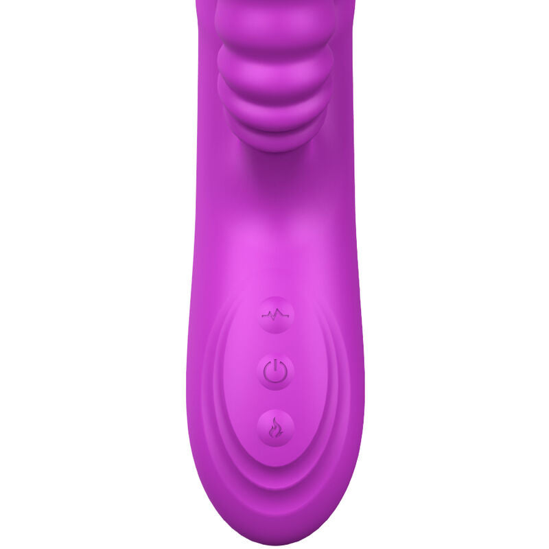 Armony Angelia Multifunktionsvibrator Doppelzunge Violetter Wrmeeffekt