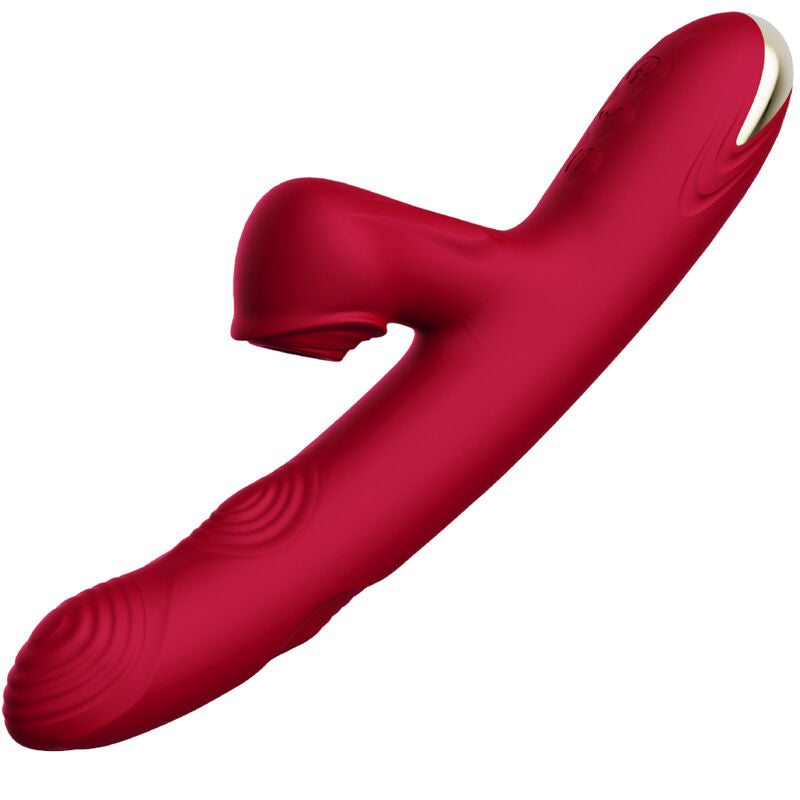 Armony Bump Vibrator & Saugnapf Modell 1 Burgunder