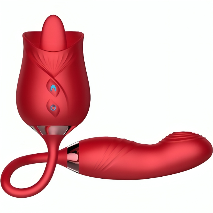 Armony – Delight Flower Vibrator & Bumping mit Roter Zunge