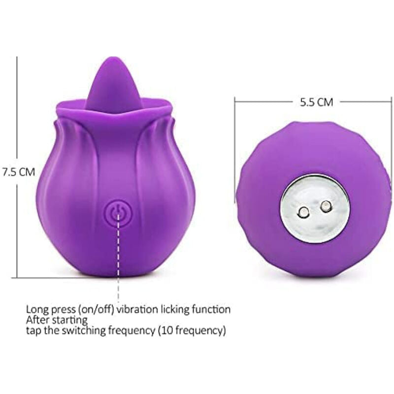 Armony – Fig-Vibrator mit Zunge