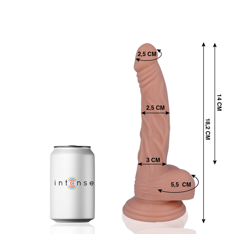 Mr. Intense Dildos Mr Intense - 12 Realistic Penis 18.2 cm -O- 2.5 cm
