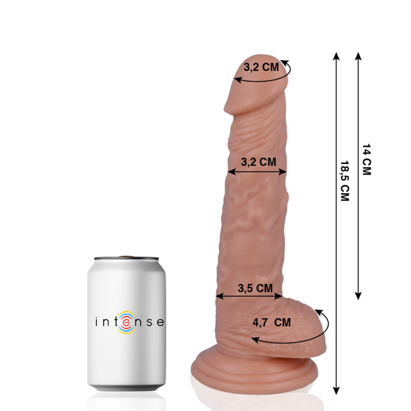 Mr. Intense Dildos Mr Intense - 13 Realistic Penis 18.5 cm -O- 3.2 cm