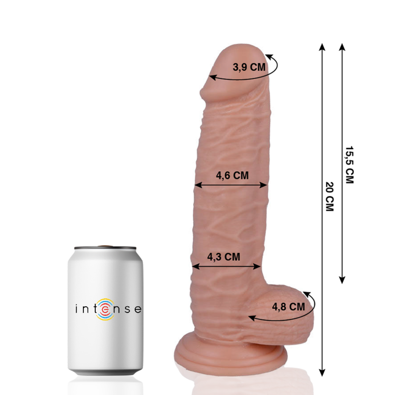 Mr. Intense Dildos Mr Intense - 20 Realistic Penis 20 cm -O- 4.6 cm