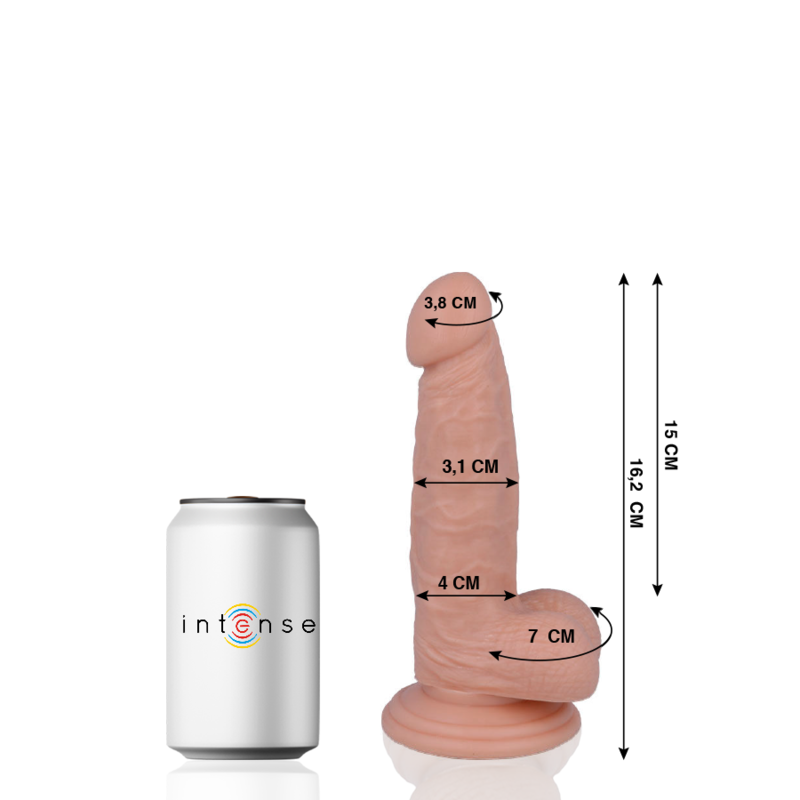 Mr. Intense Dildos Mr Intense - 4 Realistic Penis 16.2 cm -O- 3.1 cm