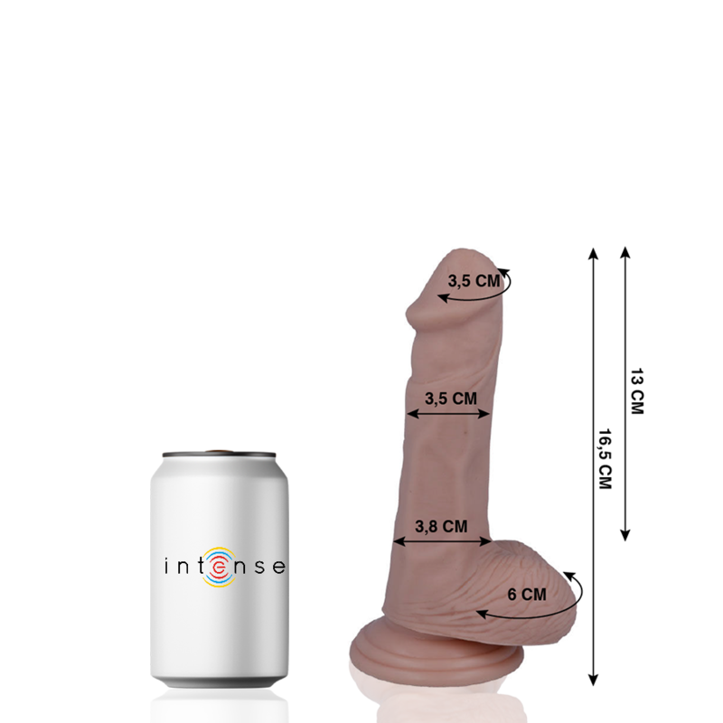 Mr. Intense Dildos Mr Intense - 5 Realistic Penis 16.5 cm -O- 3.5 cm