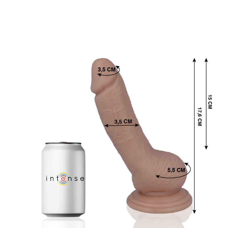 Mr. Intense Dildos Mr Intense - 8 Realistic Penis 17.6 cm -O- 3.5 cm