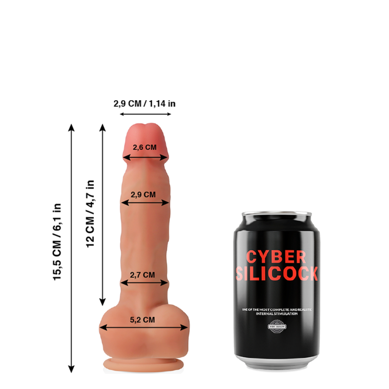 Cyber Silicock Ansel Ultra Realistisches. Weiches Flüssige Silikon...