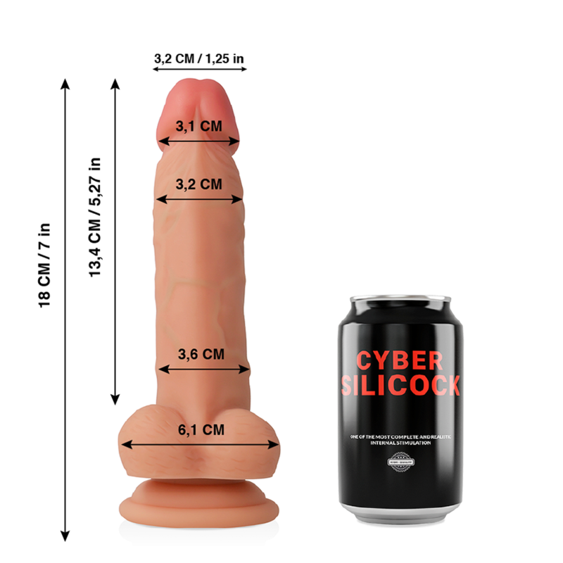 Cyber Silicock Jude Ultra Realistisches. Weiches Flüssige Silikon...