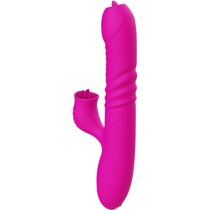 Armony Fanny Multifunktions-doppelzungenvibrator Fuchsia Wärmeeffekt