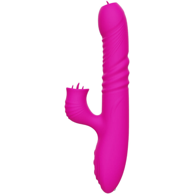 Armony Fanny Multifunktions-doppelzungenvibrator Fuchsia Wärmeeffekt