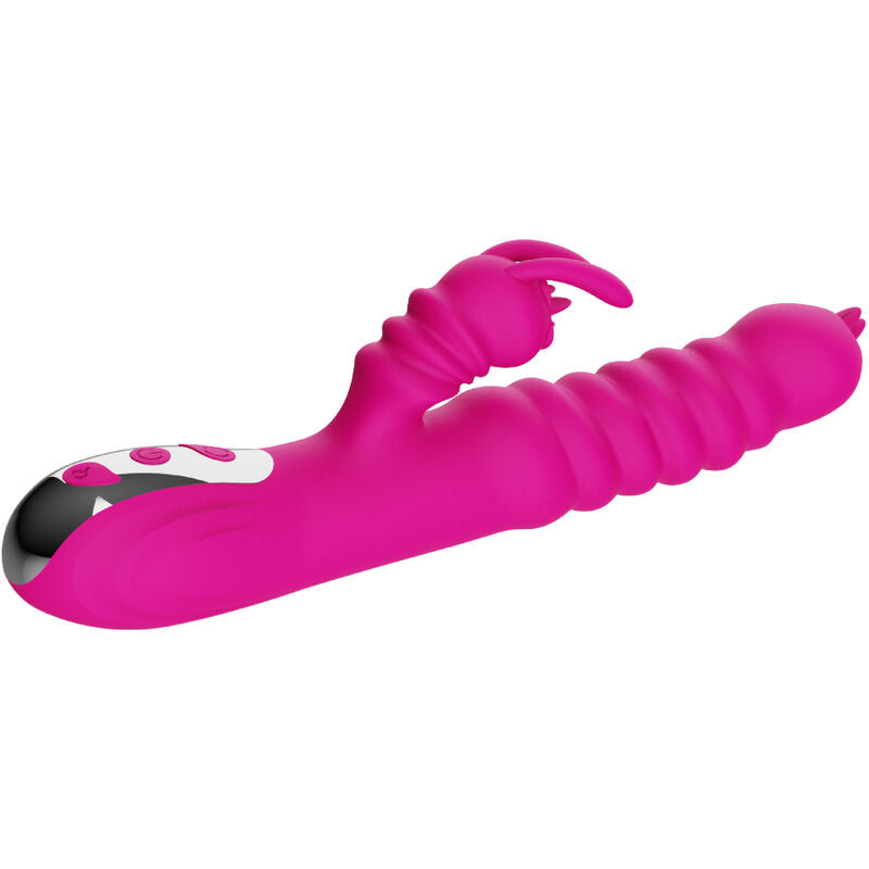 Armony Rabbit Doppelzunge Multifunktionsvibrator Fuchsia Wrmeeffekt