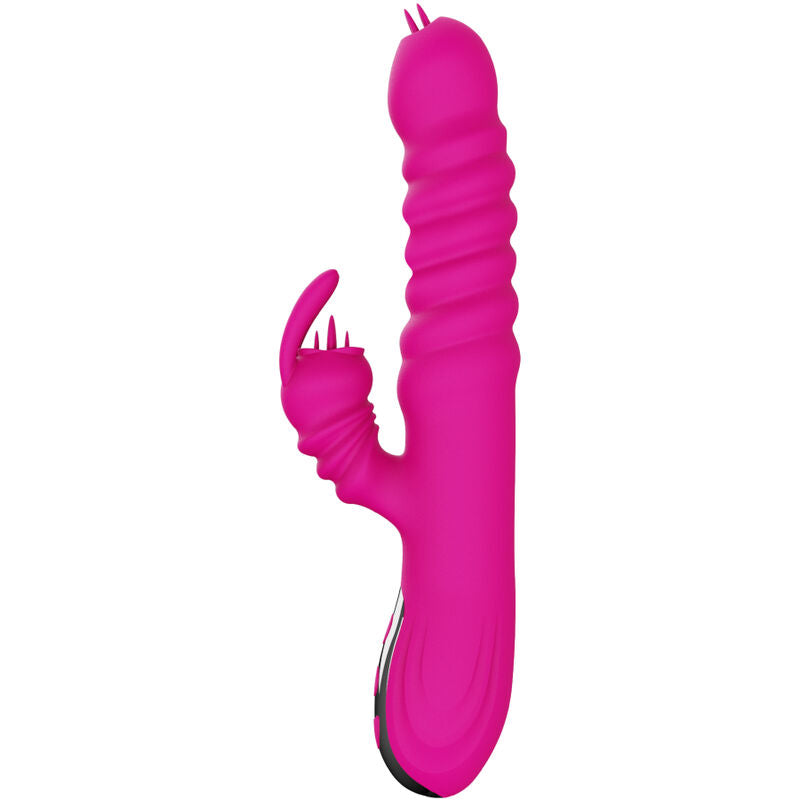 Armony Rabbit Doppelzunge Multifunktionsvibrator Fuchsia Wrmeeffekt