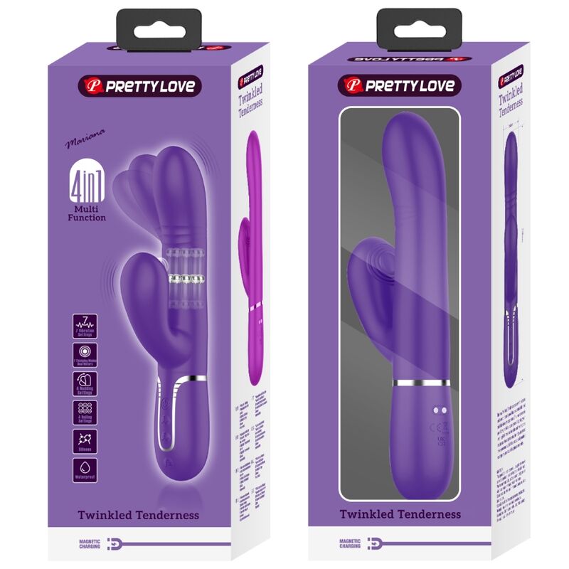 Pretty Love – Multifunktions-G-Spot-Vibrator Lila