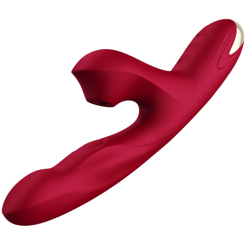 Armony Bump Vibrator & Saugnapf Modell 2 Burgunder