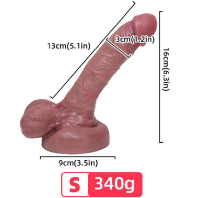 Armony – Realistischer Flüssigsilikondildo 13 cm