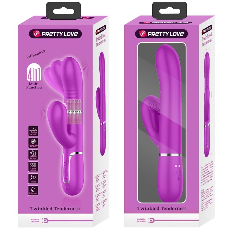 Pretty Love – Multifunktions-G-Spot-Vibrator Fuchsia