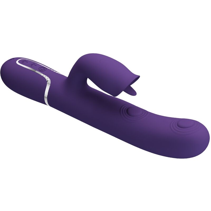 Pretty Love Kaninchenvibrator mit Lila Lecken