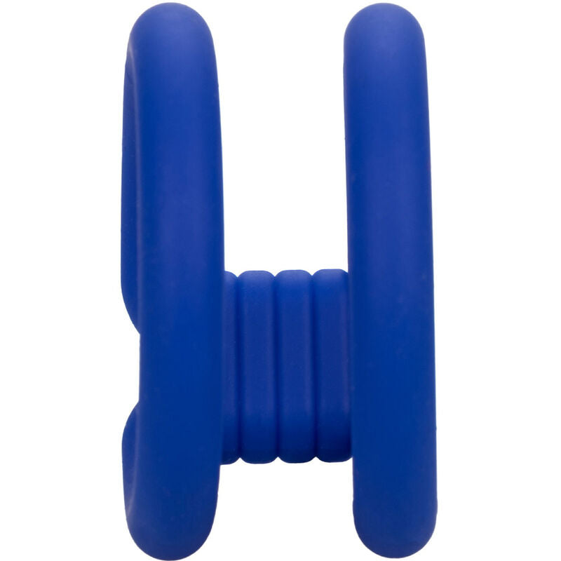 CalExotics Admiral Dual Cock Cage Blau