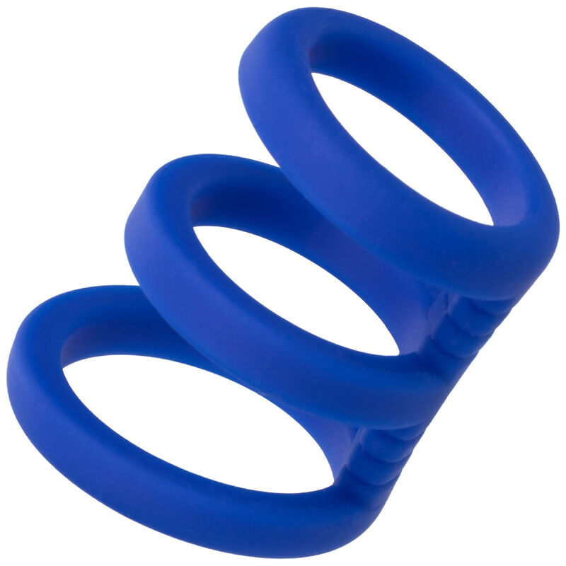 CalExotics Admiral Dreifach-cock-cage Blau