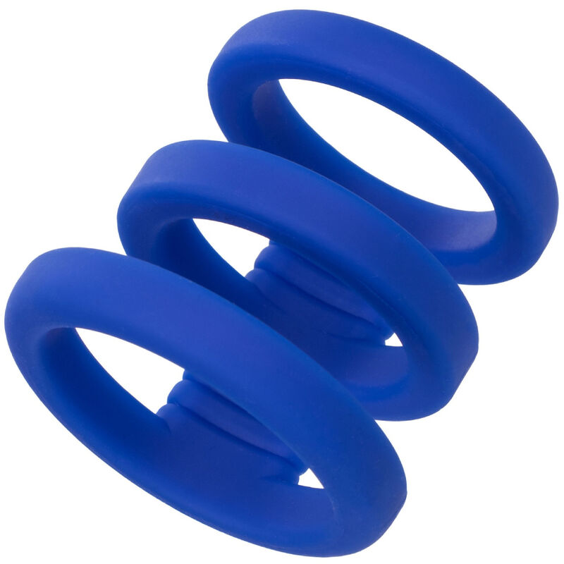 CalExotics Admiral Dreifach-cock-cage Blau