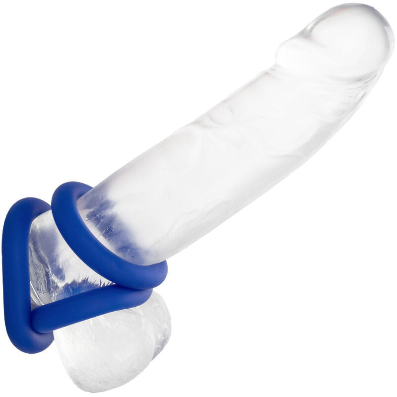 CalExotics Admiral Cock Ring Set Blau