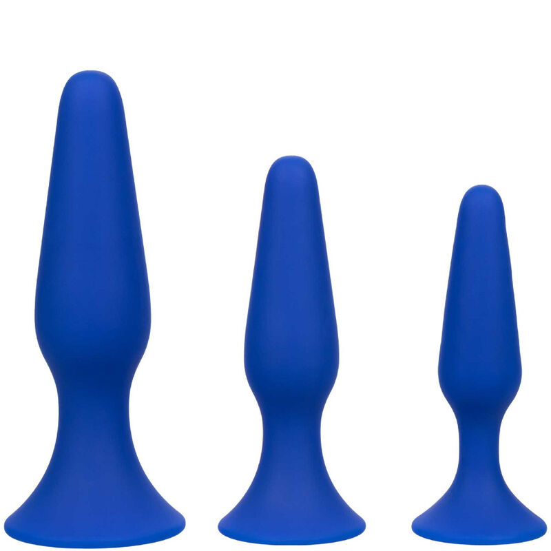 Calexotics – Admiral Kit 3 Analplug Blau