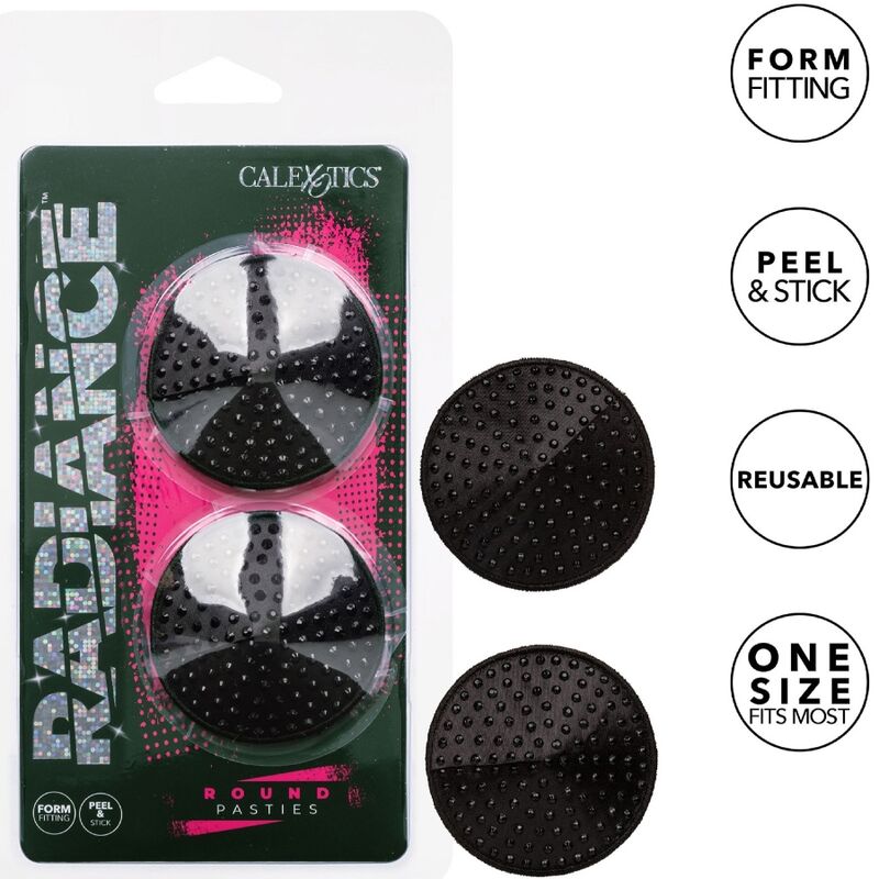 Calexotics – Radiance Runde Juwelen-Nippelabdeckungen