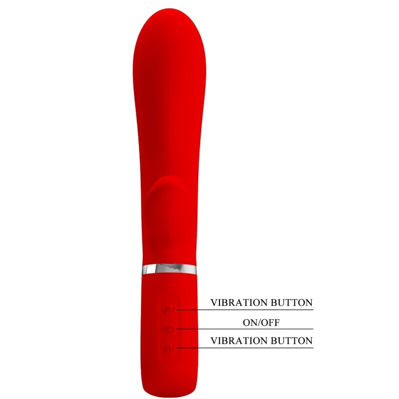 Pretty Love – Thomas Multifunktions-G-Spot-Vibrator Rot
