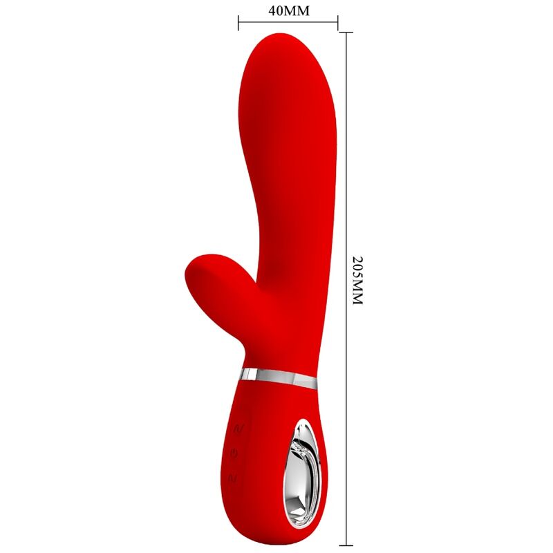 Pretty Love – Thomas Multifunktions-G-Spot-Vibrator Rot